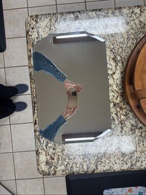 Mirror Display Beveled Glass